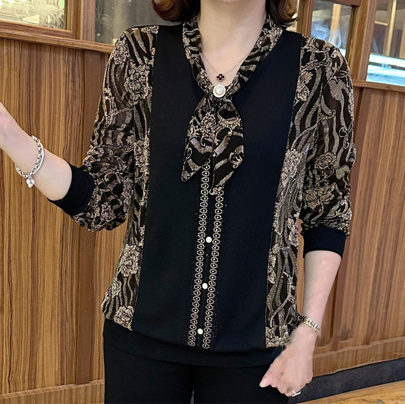 【XL-6XL】😍2024 Luźna, stylowa koszulka z długim rękawem w nowym stylu