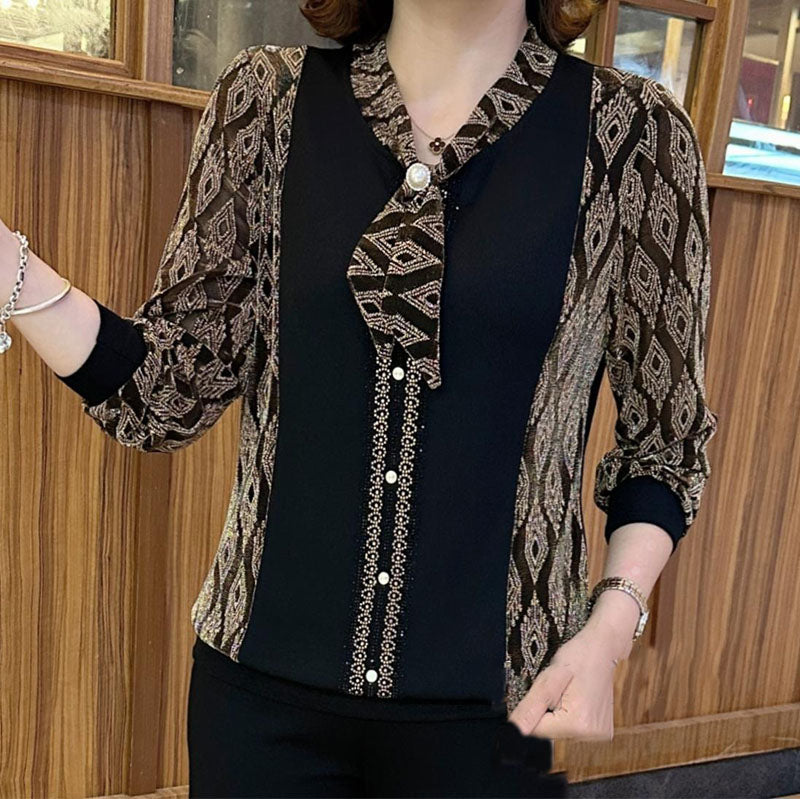 【XL-6XL】😍2024 Luźna, stylowa koszulka z długim rękawem w nowym stylu