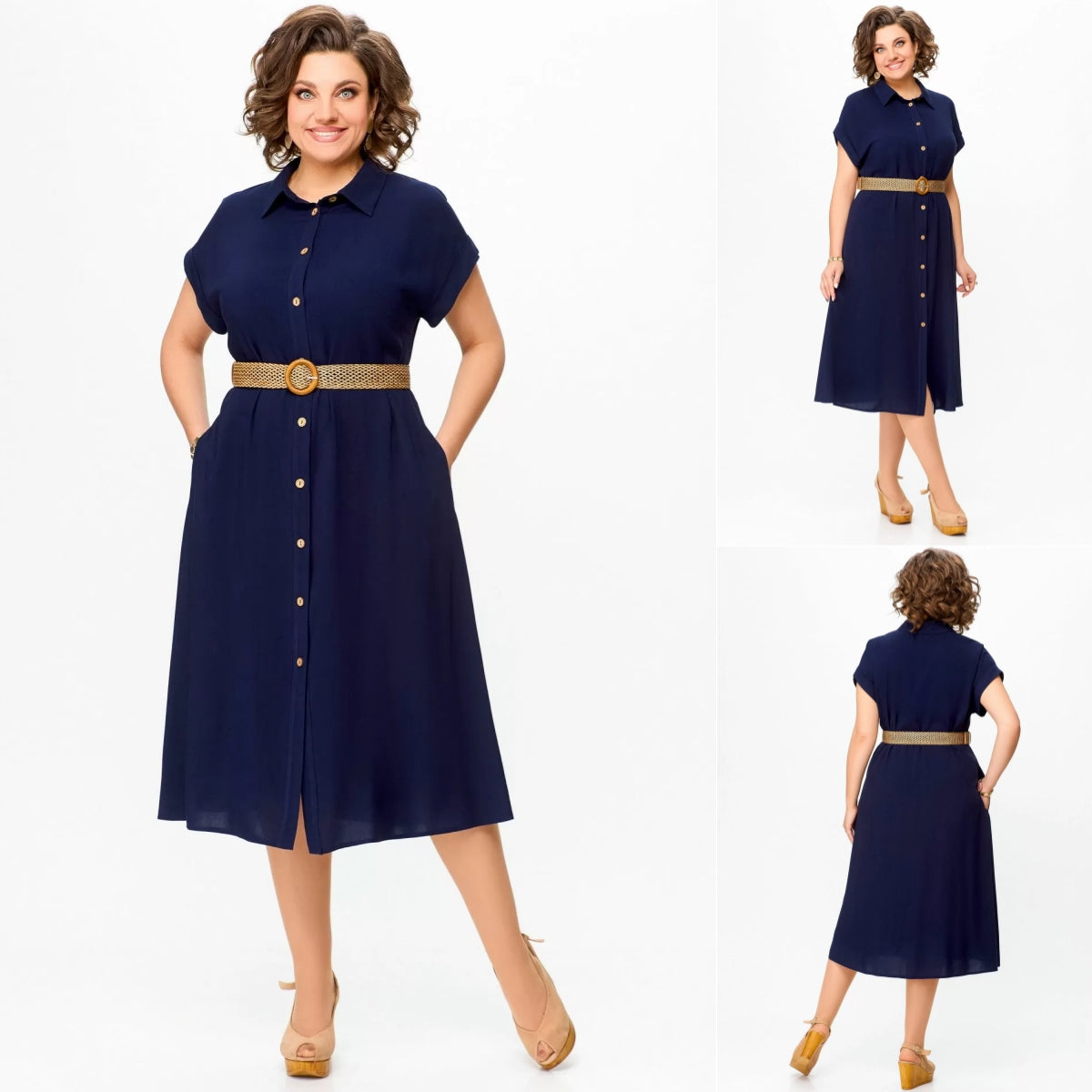 💟【45% REDUCERE】【S-5XL】Rochie casual de vară la modă 2025, material confortabil