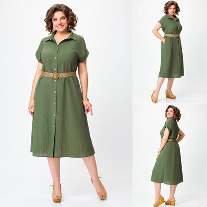 💟【45% REDUCERE】【S-5XL】Rochie casual de vară la modă 2025, material confortabil